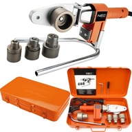小道具いれ Zgrzewarka do rur z tworzyw sztucznych PCV PP PE 650 W NEO TOOLS