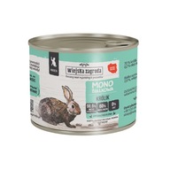 Mokra karma dla kota Wiejska Zagroda królik 0,2 kg
