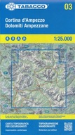 Cortina d' Ampezzo e Dolomiti Ampezzane, 1:25 000 Praca zbiorowa