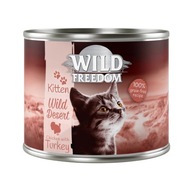 Mokra karma dla kota Wild Freedom indyk 0,2 kg