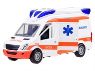 Ambulans Jokomisiada ZA3835 z sygnałem dźwiękowym