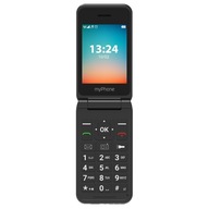 Telefon komórkowy myPhone Flip II 48 MB / 128 MB 4G (LTE) granatowy