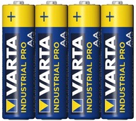 4 db-os LR06 VARTA Industrial AA B17Z elem szett