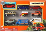 MATCHBOX DZIEWIĘCIOPAK ZESTAW 9 POJAZDÓW X7111 (746775159702