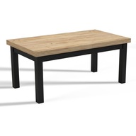 Stół prostokątny rozkładany Alpi Meble CLASSIC 200 x 100 x 78,5cm czarny