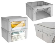 ÁGYNEMŰHUZAT RUHA TAKARÓ TÁROLÓ TÁSKA RENDSZEREZŐ VÁZ MÖGÖTT 2 DB