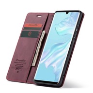 Etui z klapką Caseme do Huawei P30 Pro Case niebieski