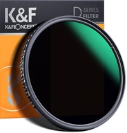Filtr szary K&F Concept ND 3-1000 szary REGULOWANY FADER MC PRO D series 49mm