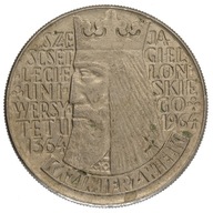 Moneta 10 złotych 10 zł - Kazimierz Wielki - napis wklęsły - 1964 r z 1964 roku