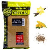 Návnada Rybářská Profess Optima 1 kg Vanilka Kukuřice Konopná