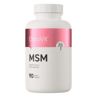 Suplement OstroVit MSM 128 g 90 tabletek naturalny