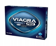 Lek Pfizer Viagra Connect Max na potencję 4 tabletki
