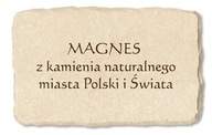 MAGNES z kamienia naturalnego - POLSKA i ŚWIAT