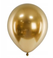 Balony lateksowe Gemar złote 100 szt. 12 cm