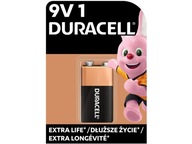 Bateria alkaliczna Duracell 9V (6F22) 1 szt.