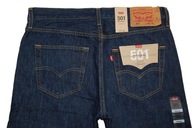 Levi's 501 ORIGINAL jeansy męskie proste rozmiar 34/32