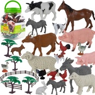 FARM FIGURÁK HÁZIÁLLATOK SZETT 40 DB-OS BOLEY
