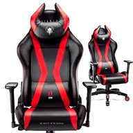 Fotel gamingowy Diablo Chairs X-Horn 2.0 ekoskóra czarno-czerwony