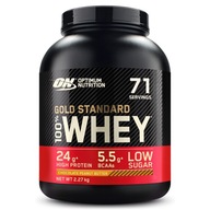 Odżywka białkowa mieszanka białek Optimum Nutrition 100% Gold Standard Whey 2270 g smak masło orzechowe
