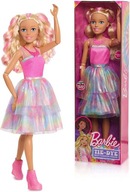 MATTEL Barbie duża lalka modna Tie-Dye 70cm