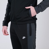 Nike dresy męskie komplet dresowy na zamek Nike siłownia fitness czarny rozmiar S