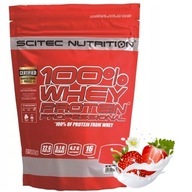 Odżywka białkowa koncentrat białka - WPC Scitec Nutrition proszek 500 g smak truskawkowy
