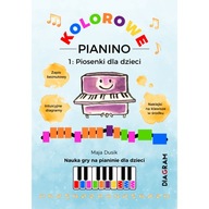 Kolorowe Pianino Dla Dzieci Naklejki Klawisze Nuty 10013986284 Allegro Pl