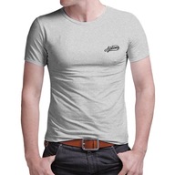 Koszulka Męska T-shirt Podkoszulek 65003 XXL szary