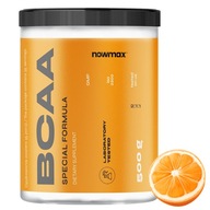 Suplement nowmax BCAA 2:1:1 500 g smak pomarańczowy