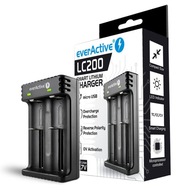 Ładowarka Everactive LC200 2 16340, 18350, 18650, 21700