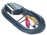 Kabel Gembird CCV-519 SCART (Euro) - 3x RCA (cinch) 1,8 m