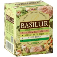 Herbata zielona ekspresowa Basilur Assorted Green Teas 15 g