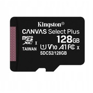 Pamäťová karta Kingston 128GB Canvas Select Plus