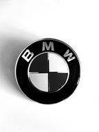 Emblemat Znaczek Logo Czarno Biały BMW 82mm E30 E34 E38 E46 E53 E83 E60...
