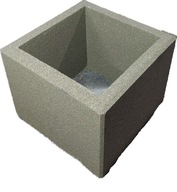 Doniczka Gold-Bet 40 cm x 40 x 30 cm beton