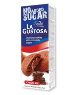 La Gustosa ciastka z kremem czekoladowym BEZ CUKRU