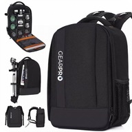 Plecak fotograficzny GearPro Plecak dla Fotografa Operatora czarny