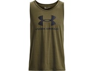 Koszulka Tank Top Under Armour Sportstyle Logo r. L khaki