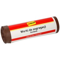 Topseller worki do segregacji 120l brązowe 8szt.