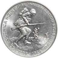 500 zł 50. Rocznica wojny obronnej, 1989, piękna, wyselekcjonowana