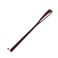 Wood Shoe Horn Long Handle Wooden Travel Shoehorn with er 21 inch Brown