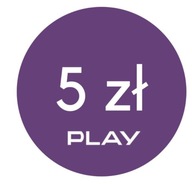 Doładowanie Play 5 zł