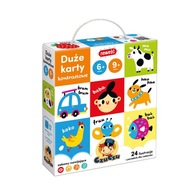 CzuCzu Nagy kontrasztkártyák 6-9m+