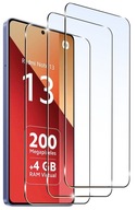 Szkło hartowane KrainaGSM do Xiaomi Redmi Note 13 | 13 Pro 4G 5G 3 szt.
