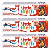 Aquafresh Little Teeth Psi Patrol Pasta do zębów dla dzieci 3-5 lat 50ml x3