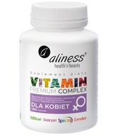 Suplement diety Aliness Vitamin Premium Complex dla kobiet tabletki 120 szt.