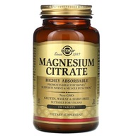 Suplement diety Solgar Cytrynian Magnezu 200 mg tabletki 120 szt.