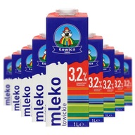 UHT mlieko 1l 3,2% Łowickie - 12 ks.