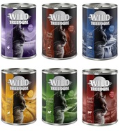 Mokra karma dla kota Wild Freedom mix smaków 0,4 kg