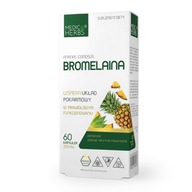 Medica Herbs BROMELAINA 270 mg TRAWIENIE 60 kaps